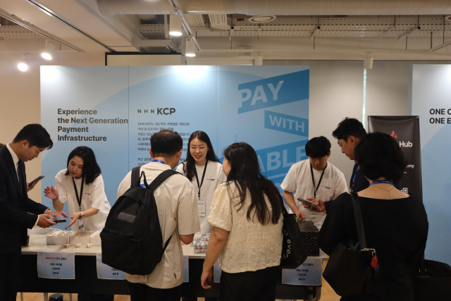 NHN KCP X 아발란체 Demo Day 행사 현장